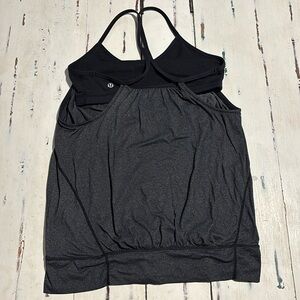 lululemon athletica Black Tank Top